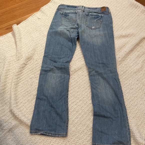 American eagle women’s “perfect boyfriend” jeans size 6 long - Picture 2 of 3